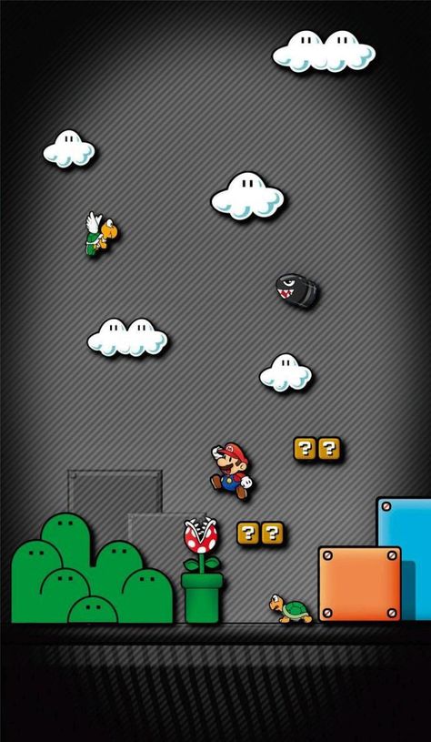 Mario Astetic Wallpaper, Cool Mario Art, Wallpaper Iphone Mario, Mario Iphone Wallpaper, Mario Game Wallpaper, Super Mario Bros Wallpaper Iphone, Super Mario Wallpaper Hd, Wallpaper Gamer 4k, Games Wallpaper Videogames