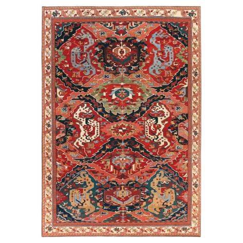 Running Animals, Dragon Rug, Types Of Dragons, Textile Museum, Caucasian Rug, Animal Figures, Victoria And Albert Museum, Rugs And Carpet, Hand Spun Wool