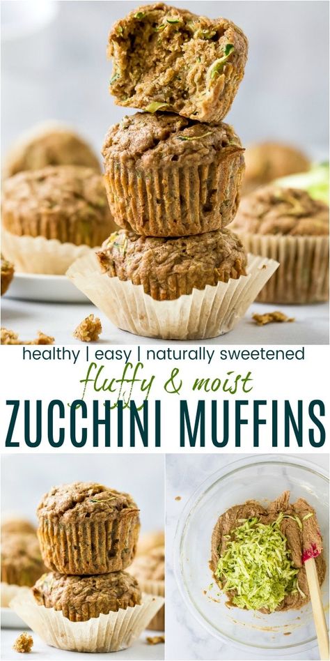 Easy Zucchini Muffins, Healthy Zucchini Muffins, Muffins Zucchini, Zucchini Muffin Recipe, Zucchini Bread Muffins, Zucchini Muffin, Zucchini Muffins Healthy, Zucchini Muffin Recipes, Summer Zucchini