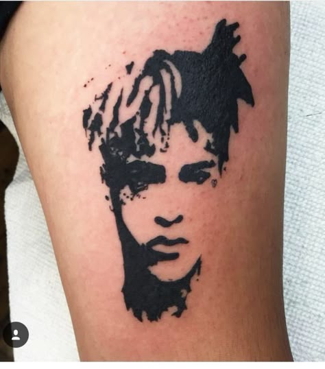 1111 Tattoos, Live Tattoos, Xxxtentacion Pics, Juice Wrld Tattoos, Tattoo Ideas Tumblr, Lil Peep Tattoo, Peep Tattoo, Tribute Tattoo, Tattoos Leg