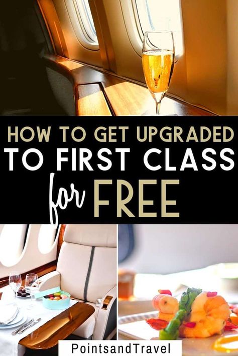 How to get upgraded to first class for free, #firstclass #Flights #Airlines Airline Travel Tips, Hotel Room Hacks, Airplane Flights, Amazon Travel Essentials, Traveling By Plane, Flying Tips, All Nippon Airways, Best Airplane, Airline Seats