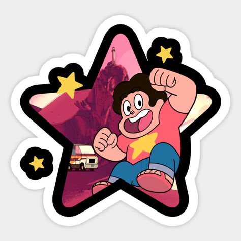 Creepy Stickers, Steven Universe Stickers, Cartoon Net, Sticker Design Inspiration, Cactus Stickers, Steven Universe Characters, Black And White Stickers, Turner Classic Movies, Cute Laptop Stickers