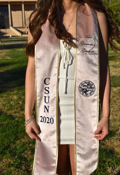 Custom Graduation Sash, Sash Graduation Ideas, Grad Sash Ideas, Graduation Sash Ideas College, Graduation Sash Ideas, Grad Sash, Grad Stoles, Medical Graduation, Pink Graduation