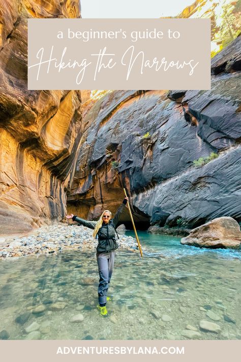 Zion National Park Outfit, National Park Outfit, Zion Hikes, People Hiking, Zion Narrows, Narrows Zion National Park, The Narrows Zion, Zion National Park Hikes, Hiking The Narrows