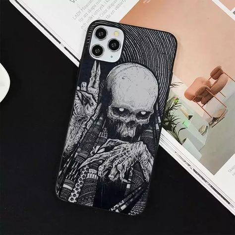 Aesthetic Skull, Skull Phone Case, Gothic Love, Artsy Phone Cases, Iphone Se 2020 Case, Bling Phone Cases, Sketchbook Cover, Apple Phone Case, Gothic Aesthetic