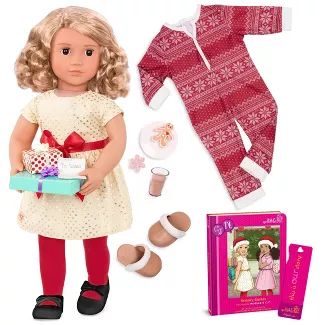 Shop for our generation christmas online at Target. Free shipping and save 5% every day with your Target RedCard. Blonde Hair Types, Og Dolls, Our Generation Doll, Lego Coloring, Shoulder Length Blonde, Fun Poses, Generation Dolls, Chelsea Doll, Holiday Stories