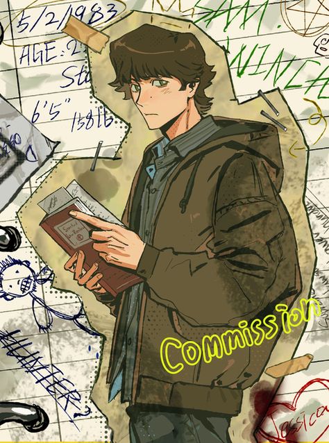 Supernatural Anime Art, Gabriel X Sam, Sam And Dean Fan Art, Supernatural Fan Art Drawings, Dean Winchester Fan Art, Sam Winchester Fanart, Dean Winchester Fanart, The Outsiders Fanart, Supernatural Anime