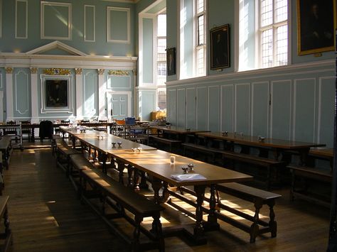 Emmanuel College, Cambridge - The Dining Room Emmanuel College Cambridge, School Campus Design, High School Campus, Emmanuel College, My Quiet Life, Campus Design, Cambridge England, School Campus, Sixth Form