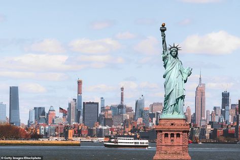 New York Cityscape, New York City Photos, Galaxies Wallpaper, Civic Engagement, Media Literacy, World News Today, The Statue Of Liberty, Green Cards, Living In New York