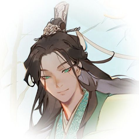 — shen qingqiu ( svsss ) offical art Luo Binghe, Scum Villain, Matching Icons, On Twitter, Anime