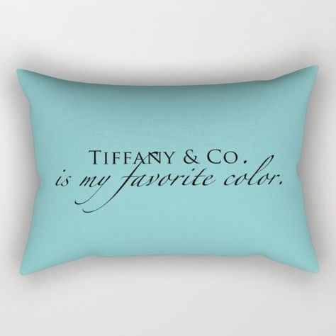 Tiffany Blue Rooms, Tiffany Bedroom, Tiffany Blue Bedroom, Tiffany Room, Blue Interiors, Tiffany Party, Bedroom Contemporary, Lumbar Pillows, Tiffany Jewelry