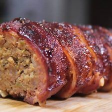 Smoked Meatloaf Logs - Learn to Smoke Meat with Jeff Phillips Bbq Bacon Meatloaf, Smoked Meatloaf Recipe, Bacon Meatloaf, Smoked Meatloaf, Smoker Cooking, Pellet Grill Recipes, Smoked Meat Recipes, Bbq Bacon, Smoker Recipes