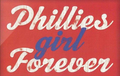 Phillies Girl Cave Decorations, Sports Artwork, Philadelphia Phillies Baseball, Dancing On My Own, Phillies Baseball, Fan Cave, Car Magnets, Man Cave Decor, Philadelphia Phillies