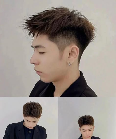 Agatha Chelsea, Male Hairstyle, Ivy League Haircut, Teen Boy Haircut, Asian Man Haircut, Korean Men Hairstyle, Short Hair Tomboy, Fly Guy, Asian Man