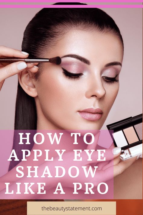 Eye Shadow How To, How To Put On Eye Shadow, Best Eye Shadow For Brown Eye, Applying Eyeshadow For Beginners, How To Apply Eye Shadow, Eye Shadow For Brown Eyes, How To Do Eyeshadow, Eye Shadow Application, Eyeshadow Glitter