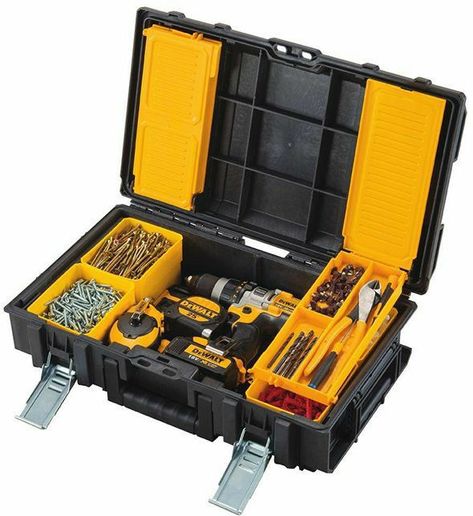 Dewalt Tool Box, Dewalt Storage, Mobile Tool Box, Dewalt Tough System, Dewalt Tstak, Small Tool Box, Rolling Tool Box, Tool Box Organization, Dewalt Tools