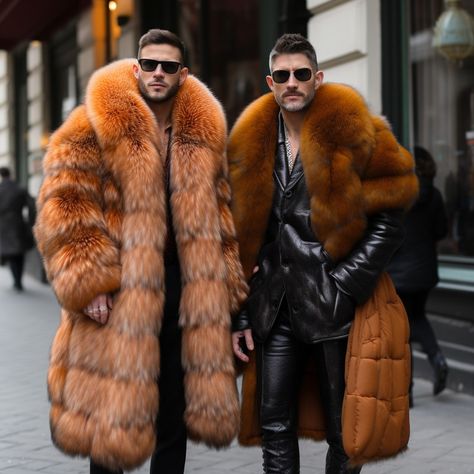 @malefurlife • Instagram photos and videos Men's Luxury Fur Coat For Fall, Male Fur Coat Fashion, Luxury Elegant Men's Fur Coat, Men’s Fur Coat, Luxury Long Sleeve Fur Coat For Men, Street Style Magazine, Mens Fur Coat, Real Fur Coat, Coat Men