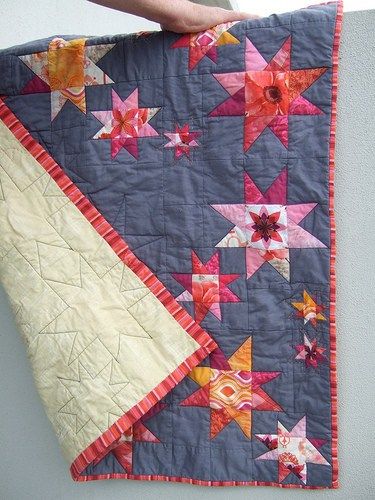 Stargazer Quilt Pattern, Quilt Beginner, Tie Quilts, Snowball Quilts, Quilting Art, Shirt Quilts, Tie Quilt, Summer Happy, Baby Quilt Patterns