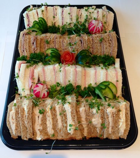 Lay and Leave Buffets - Platter and Cold Buffet Specialists - Essex Catering Cold Party Food, Cold Buffet, Sandwich Platter, Christmas Buffet, Catering Buffet, Party Food Buffet, Party Food Platters, Wedding Buffet, Party Platters