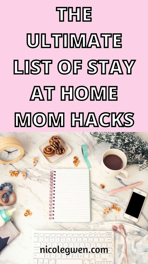 stay at home mom life hacks Sahm Quotes, Sahm Schedule, Mom Time Management, Mom Routine, Mom Schedule, Mom Life Hacks, Stay At Home Parents, Kid Hacks, Organized Mom