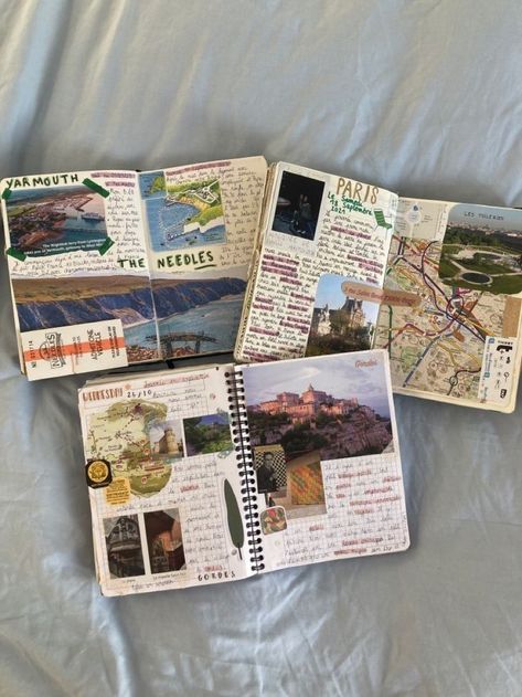 2024 vision board Travel Journal Ideas, Travel Journal Scrapbook, Summer Scrapbook, Scrapbook Book, Memory Scrapbook, Journal Aesthetic, Scrapbook Journal, Travel Scrapbook, Memory Books