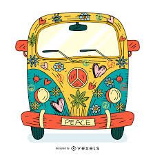 Combi Hippie, Van Hippie, Hippie Car, Hippie Party, Soul Design, Hippie Van, Vw T1, Volkswagen Bus, Hippie Art