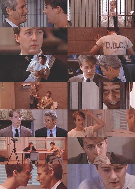 #primalfear #edwardnorton Aaron Stampler, Fear 1996, Pat Bateman, Primal Fear, Movie Collage, Country Couples, Edward Norton, Art Deco Illustration, Where Is My Mind