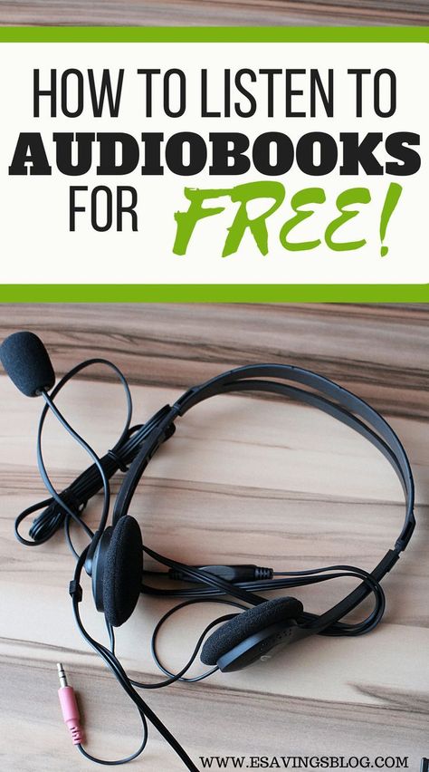 Listen to Audiobooks for free using this one method! #books #audiobooks Frugal Homemaking, Audio Books For Kids, Audiobooks Free, Outdoor Meals, Free Audiobooks, Free Websites, Seasonal Living, Free Books To Read, Personal Finance Books