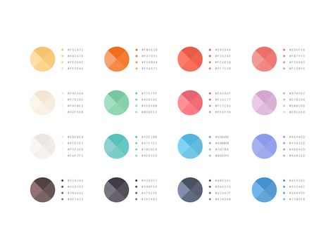 Expanded the original Headspace color palette from one to four shades per hue for the New Headspace. It's helped us achieve subtle patterns and depth through shading. Ui Design Principles, Flat Color Palette, Ui Color, Colour Swatches, Color Design Inspiration, House Color Palettes, Color Palate, Theme Color, Web Inspiration