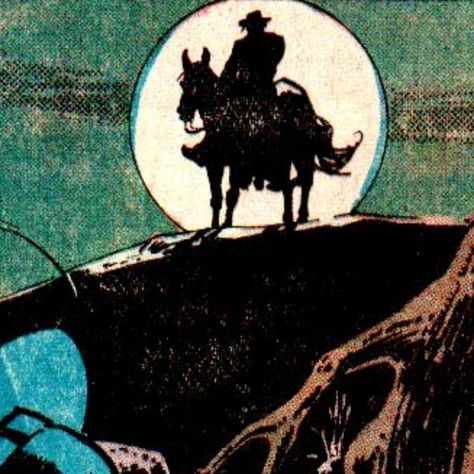 Vintage Cowboy Drawing, Gothic Western Art, Future Memes, Spotify Art, Cowboy Draw, Blood Meridian, Retro Comic Art, Jonah Hex, Vertigo Comics