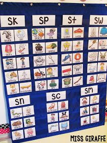 S blends picture sort where kids sort the words by which initial S blends they begin with 3 Letter Blends, Homeschool Topics, Consonant Blends Worksheets, Beginning Blends, Pocket Chart Center, Esl Learning, S Blends, Pocket Chart Activities, Blends Activities