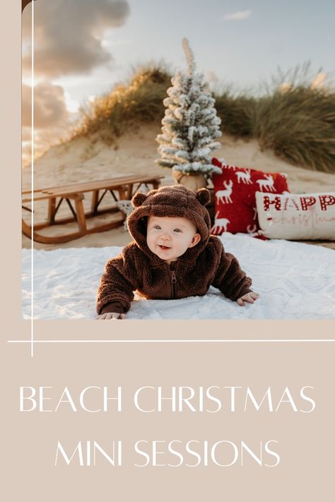 Christmas minis at the beach Beach Christmas Mini Session, Beach Santa Photos, Christmas On The Beach Photography, Beach Christmas Photoshoot, Beach Christmas Photos, Christmas Beach Family Photos, Christmas Beach Photoshoot, Christmas Mini Photoshoot, Christmas Beach Photos