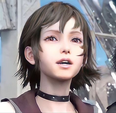 Iris Amicitia, A Level Art Sketchbook, Japanese Horror, Final Fantasy Art, Final Fantasy Xv, Girl Short Hair, Video Game Characters, Final Fantasy, Group Chat