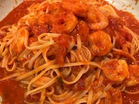 I Like to Bake and Cook Blog: Easy shrimp in chunky marinara sauce (short cut recipe) Raos Marinara Recipe, Chunky Marinara Sauce, Shrimp Marinara, Shrimp Spaghetti, Marinara Recipe, Cut Recipe, Spaghetti Sauce Recipe, Easy Shrimp, Homemade Sauce