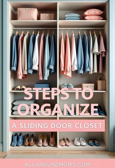 Organizing a sliding door closet can transform your storage space and simplify your daily routine. By implementing a few key strategies, you can maximize vertical space, create designated zones, and utilize specialized organizers. Proper organization not only enhances accessibility but also promotes a clutter-free environment. Discover how to unlock your closet's full potential and streamline your life. Closet Storage Sliding Doors, Sliding Closet Organization, Sliding Door Closet Organization, Sliding Door Closet Organization Ideas, Sliding Door Closet, Bedroom Declutter, Closet Door Storage, Front Closet, Mirror Closet Doors