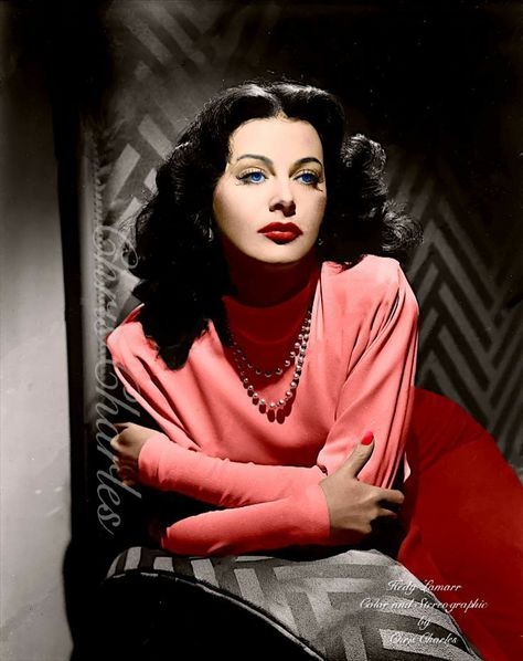 Old Hollywood Portraits, Hedi Lamarr, Vintage Actresses, Old Hollywood Movie, Hedy Lamarr, Classic Hollywood Glamour, Vintage Hollywood Glamour, Old Hollywood Glam, Old Hollywood Stars