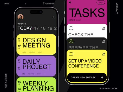 Futuristic App Design, Community Ui, Todo App, Brand Language, To Do App, Design Sites, Task Tracker, Group Discussion, Ios App Design