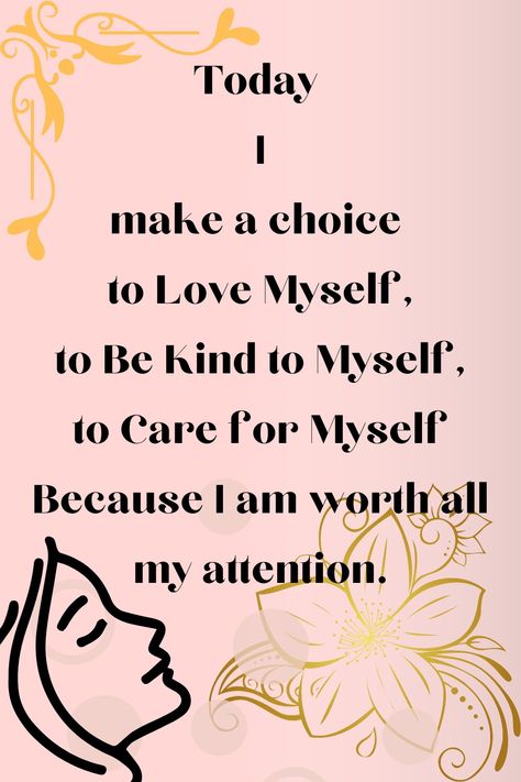 This pin is a reminder to all of us to start loving ourselves. Love Ourselves Quotes, Ourselves Quotes, Choice Quotes, Make A Choice, To Be Kind, This Is Us Quotes, Be Kind, Our Love, Take Care