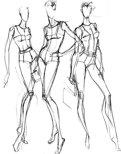 Fashion Illustration Template, Illustration Poses, Fashion Illustration Poses, Fashion Model Sketch, Croquis Fashion, Fashion Croquis, Fashion Template, Fashion Design Template, Fashion Sketching