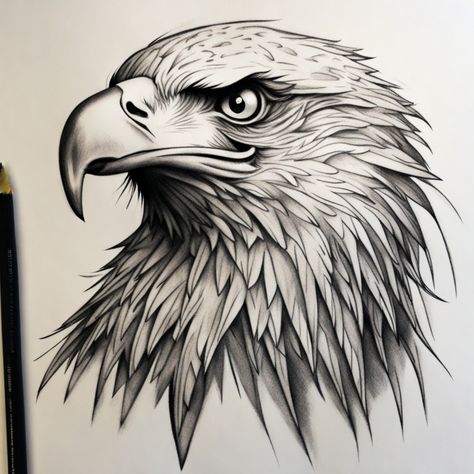 Egal Drawings, Eagle Head Tattoo Design, Eagle Tattoo Stencil, Eagle Head Drawing, Egal Tattoo, Eagle Tattoo Ideas, Eagle Tattoo Design, Eagle Sketch, Eagle Head Tattoo