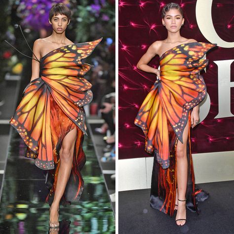 15 Times Celebrities Donned Runway Outfits on the Red Carpet, and It’s Hard to Decide Who Wore It Better Celebrity Fashion Fails, Who Wore It Better, Chanel Fashion Show, Best Designer Dresses, Fashion Fails, Runway Outfits, Zendaya Coleman, Fashion Fail, Dress Up Costumes