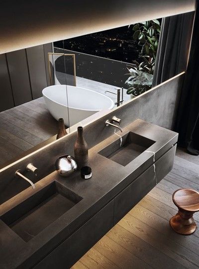 Luxury Small Bathroom, Bathroom Sink Design, Italian Bathroom, Luxury Bathroom Master Baths, Sink Design, Bathroom Design Luxury, Dream Bathrooms, Bathroom Layout, Marble Bathroom