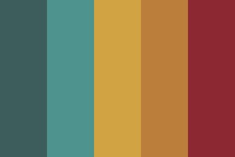 Ochre Color Palette, Ochre Color, Analog Synth, Color Palette, Created By, Color