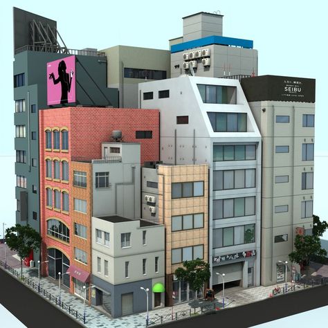 I will create 3d floor plan, interior, exterior and product2D and 3D floor plan VisualizationRespected Buyer!I can design apartment, Shop, villa, booth, hospital, office, restaurant café and bar.I can render bathroom, kitchen, living room, cinema, play area. Japanese City Buildings, Japanese City Layout, Tokyo Bloxburg, Townhouse Minecraft, Bloxburg Apartment Exterior, Japanese Apartment Building, City Bloxburg, Minecraft Cyberpunk, Living Room Cinema