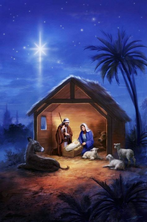 Christmas Nativity Images, Cartoon Sewing, Nativity Scene Pictures, Nativity Of Jesus, Nativity Scenes, Pictures Of Jesus Christ, Merry Christmas Images, Ayat Alkitab, Advocate Art