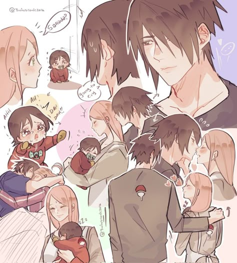 Sasusaku Genin, Sasusaku The Last Fanart, Sasuke X Sakura, Sasusaku Cute Comic, Sasusaku Modern Fanart, Teenage Sasusaku, Comic Naruto, Sasuke And Sakura, Sasuke Cosplay