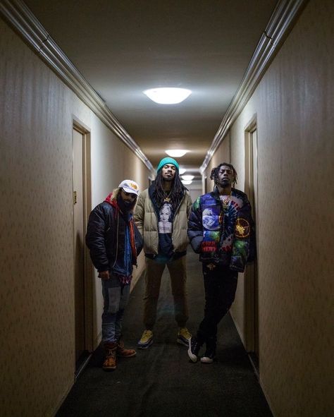 Zombies Wallpaper, Flatbush Zombies, Old Neighborhood, Dope Pics, Zombie Wallpaper, Chandler Riggs, Rap Wallpaper, Hip Hop Art, Celebrity Travel