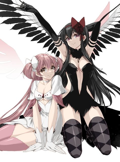 Ultimate Madoka, Akuma Homura, Madoka Magica Homura Madoka Magica, Akuma Homura, Homura Madoka, Ultimate Madoka, Sayaka Miki, Magical Power, Puella Magi Madoka Magica, Madoka Magica, Cute Little Drawings