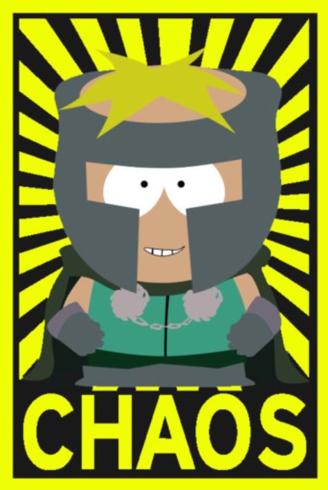 Professor Chaos, South Park South Park Wallpaper Butters, Professor Chaos South Park, South Park Professor Chaos, South Park Wallpapers, Professor Chaos, South Park Poster, South Park Cosplay, Butters Stotch, Geek Poster