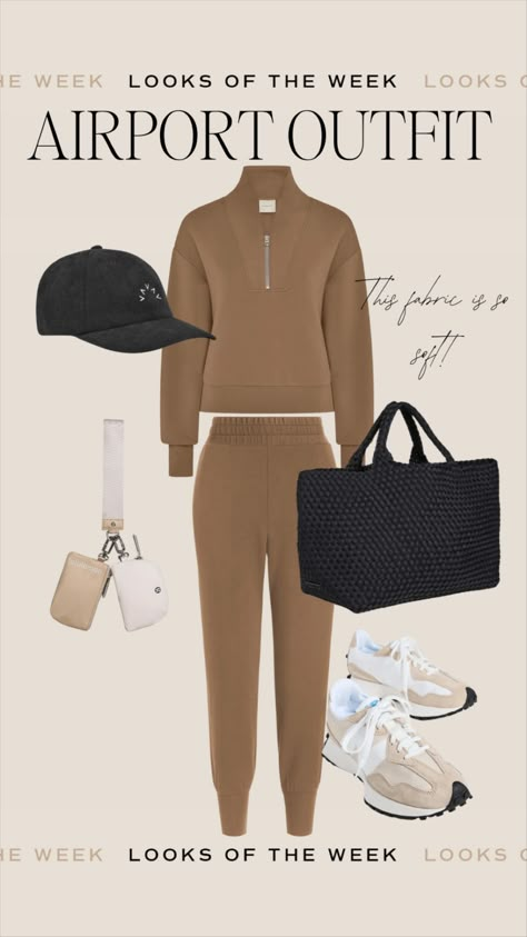 Davidson Sweat curated on LTK Plane Outfit Airport Style Comfy, Airport Style Comfy, Lebanon Outfits, School Drop Off Outfit, Airport Outfit Fall, Outfit Navidad, Airport Outfit Comfy, Airport Outfit Winter, Casual Travel Outfit